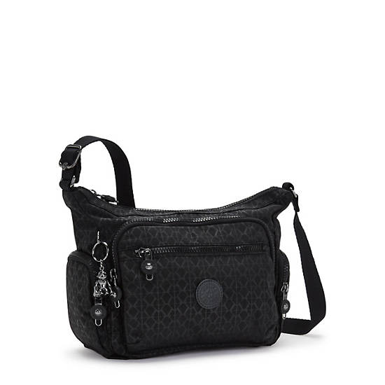 Bolsos Cruzados Kipling Gabbie Small Printed Negros | MX 1147XY